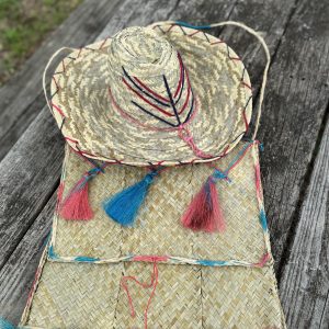 Kouzen Azaka Shapo (hat)  & Djakout (strawbag) Set