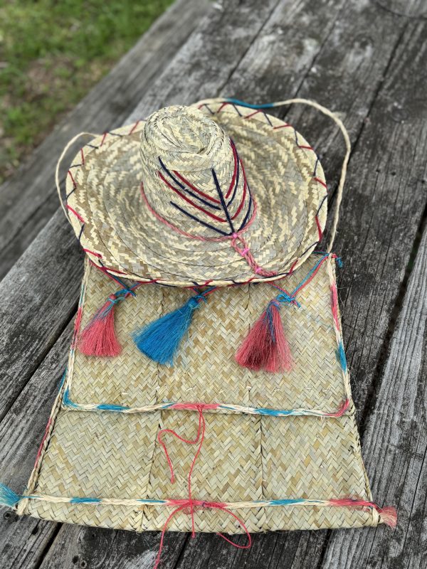 Kouzen Azaka Shapo (hat)  & Djakout (strawbag) Set
