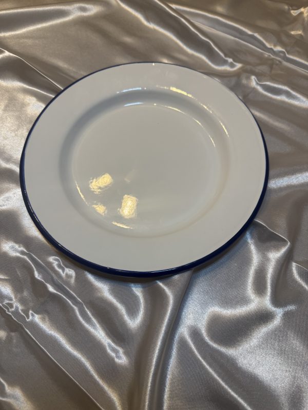 Asyet Blan/White Plate for Vodou Rituals, Offerings - Image 2