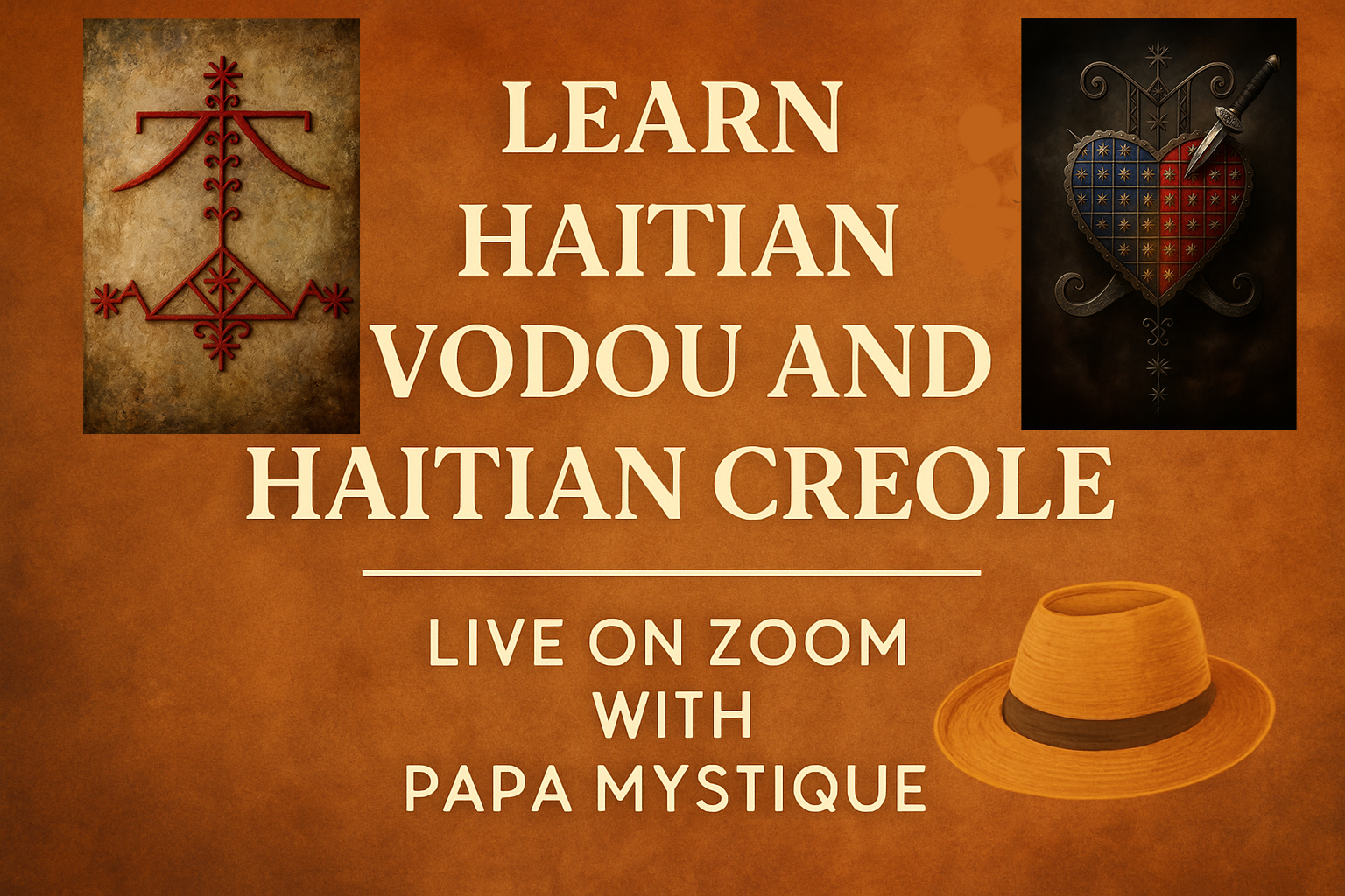 Learn Haitian Vodou and Haitian Creole – Live on Zoom with Papa Mystique