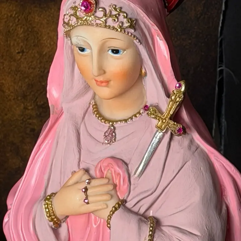 Erzulie Freda/Our Lady of Sorrows Statue 11 Inches - Image 2