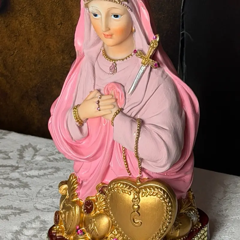 Erzulie Freda/Our Lady of Sorrows Statue 11 Inches - Image 3